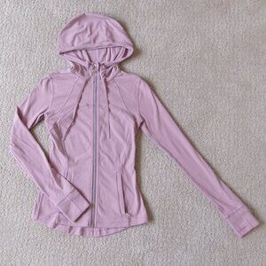 lululemon deadstock pink define jacket with hood